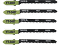 Decupeerzaagblad Type T, 13 Tpi, Voor Hout, 5 St