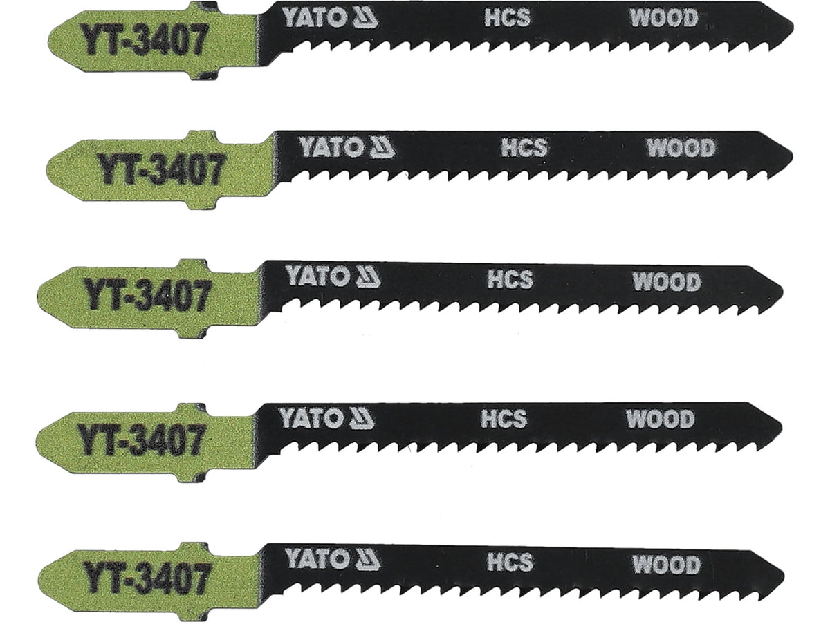 Decupeerzaagblad Type T, 13 Tpi, Voor Hout, 5 St