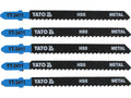 Decupeerzaagblad Type T, 8 Tpi, Voor Metaal, 5 St