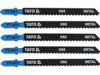 Decupeerzaagblad Type T, 8 Tpi, Voor Metaal, 5 St