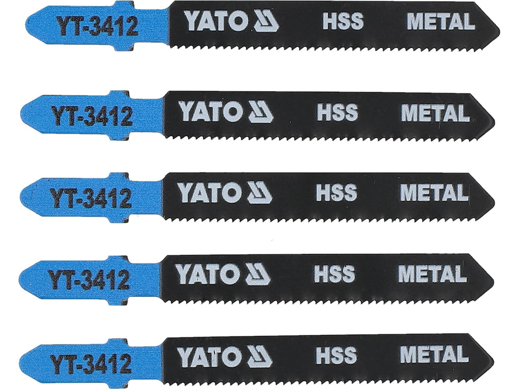 Decupeerzaagblad Type T, 21 Tpi, Voor Metaal, 5 St