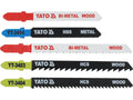 Decupeerzaagbladen Type T, Mix Voor Hout En Metaal / 5 St.