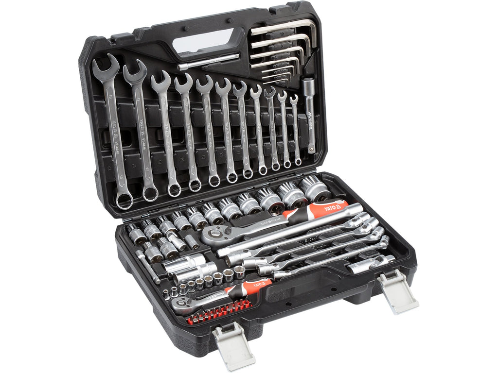 Gereedschapset 1/4'' En 1/2'', 77 Stuks.