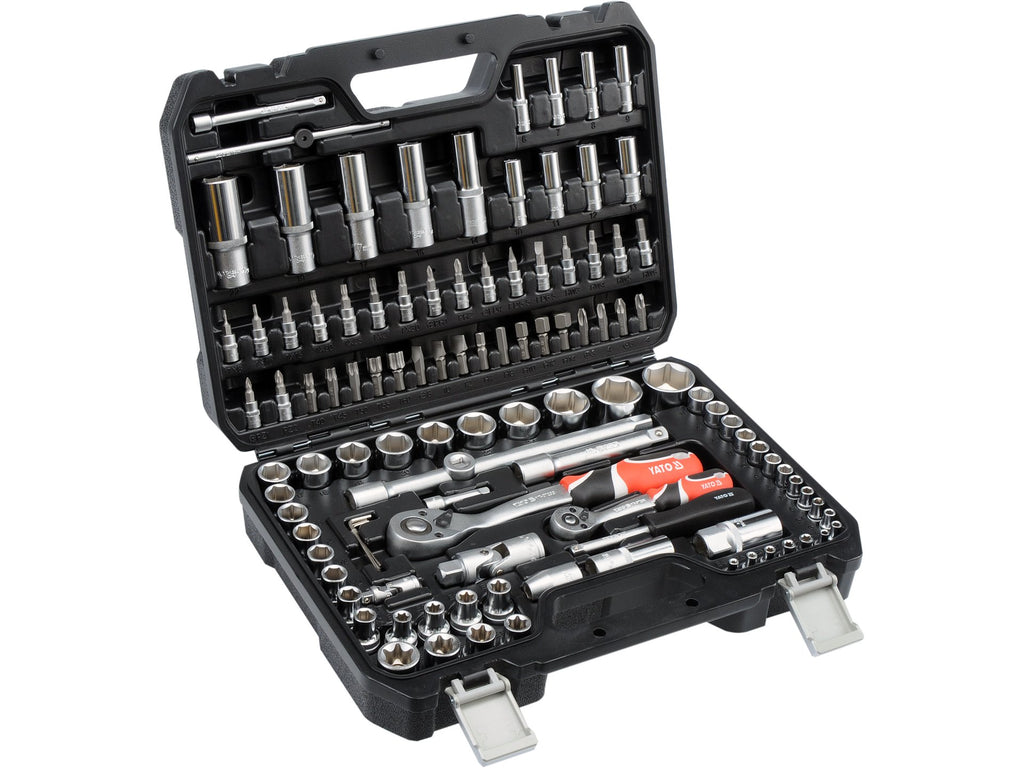 Gereedschapset 1/4'' En 1/2'', 108 Stuks.