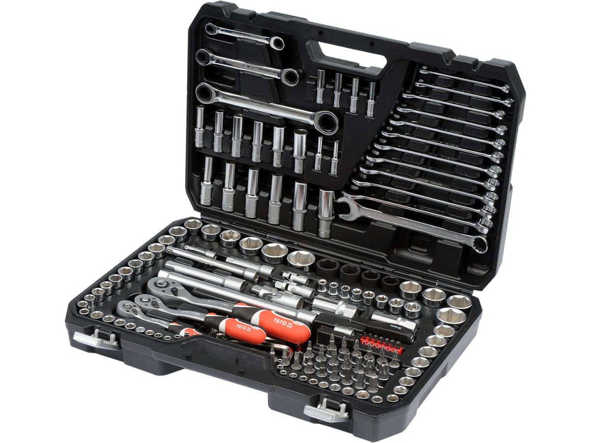 Gereedschapset 1/4'', 3/8'' En 1/2'', 150 St.