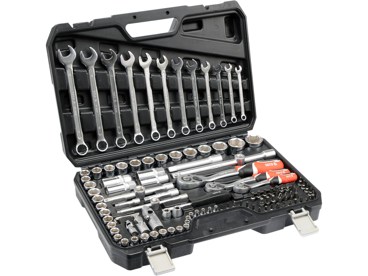Gereedschapset 1/4'', 3/8'' En 1/2'', 111 St.