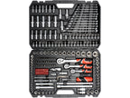 Gereedschapset 1/4'', 3/8'' En 1/2'', 216 St.