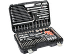 Gereedschapset 1/4'', 3/8'' En 1/2'', 128 St.