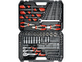 Gereedschapset 1/4'', 3/8'' En 1/2'', 129 St.