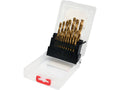 HSS-TIN Metaalboor Boorset 19ST 1-10MM