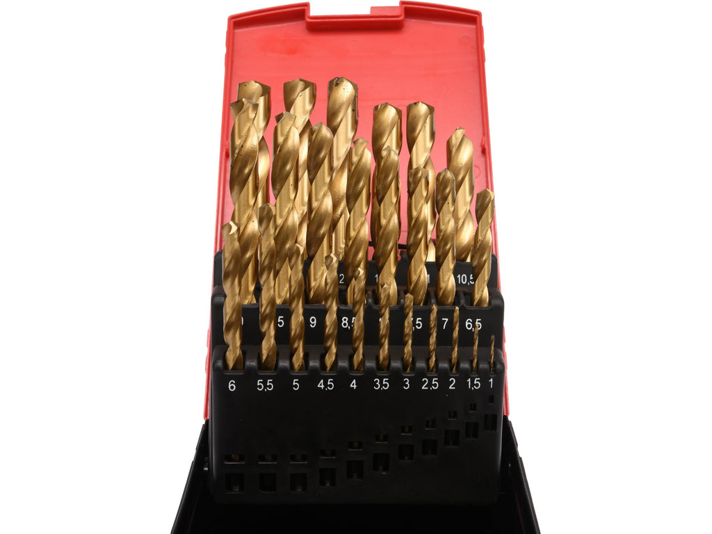 HSS-TIN Metaalboor Boorset 25STUKS 1-13MM