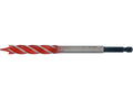 4-BLADEN Houtboor Boor 12MM Hex