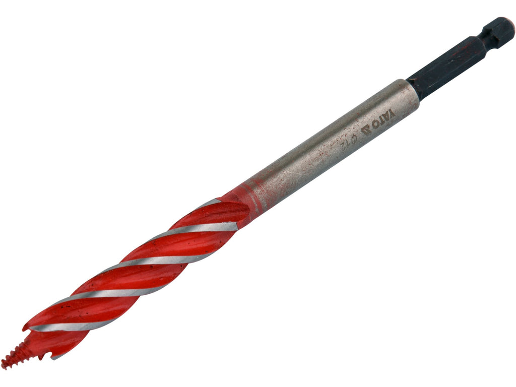 4-BLADEN Houtboor Boor 12MM Hex