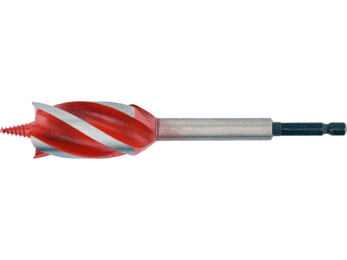 4-BLADEN Houtboor Boor 28MM Hex