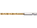 HSS-TIN Metaalboor Boor 4,8 MM Hex