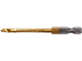 Fresboor Voor Metaal 4,0 MM HSS-TIN Hex