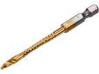 Fresboor Voor Metaal 4,0 MM HSS-TIN Hex
