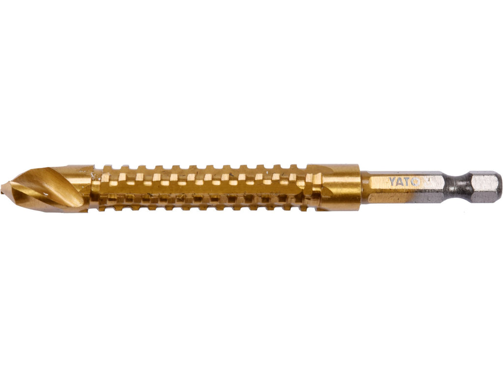 Fresboor Voor Metaal 10,0 MM HSS-TIN Hex