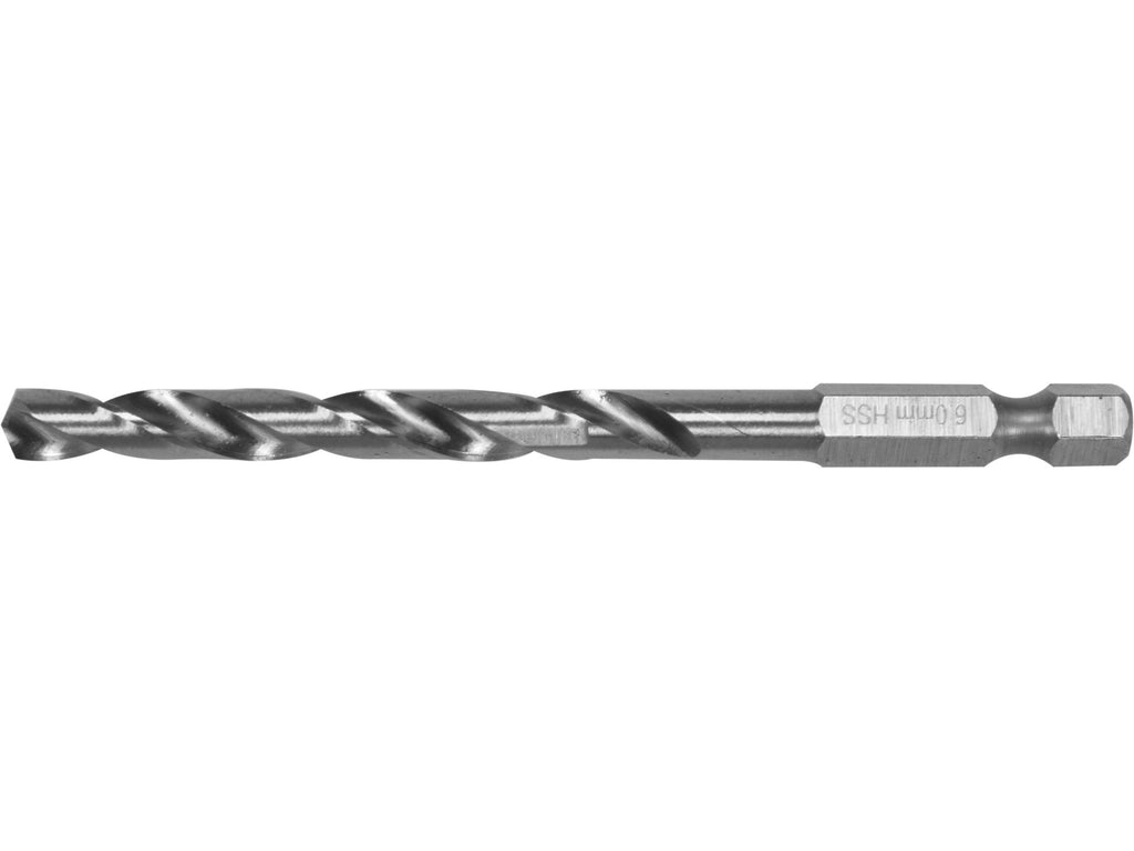 HSS 6542 6,0 MM Zeskantige Metaalboor Boor