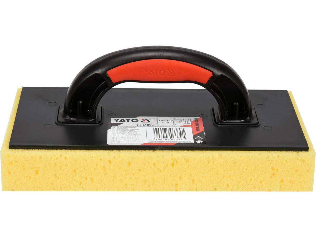 Voet Met Gesneden Spons Smpx 40MM 270 X 130 MM