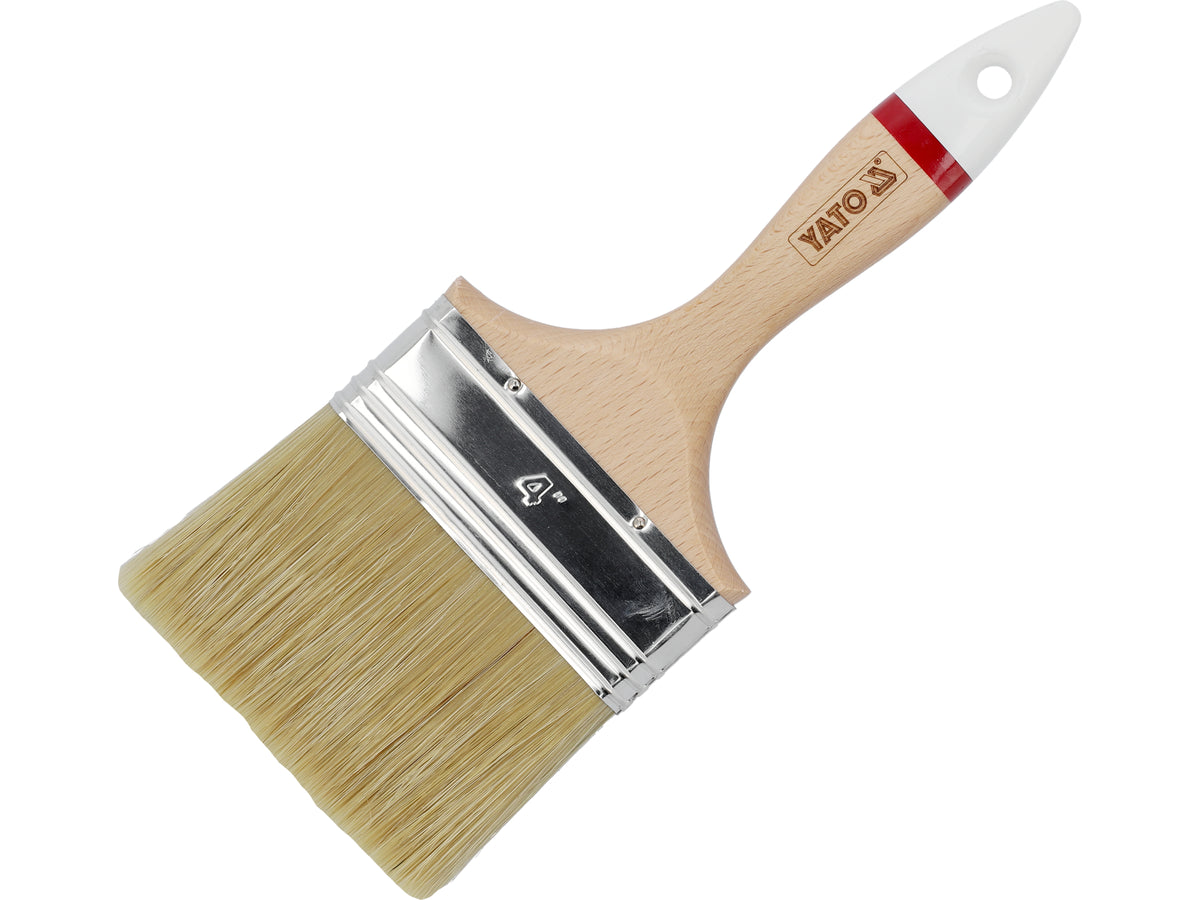 Engelse Platte Borstel M 4''