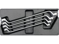Lade-Insert Gebogen Ringsleutels 21-32MM, 4 Stuks.