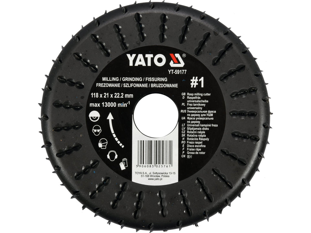 Volledige Raspsnijder Voor Hout 118MM