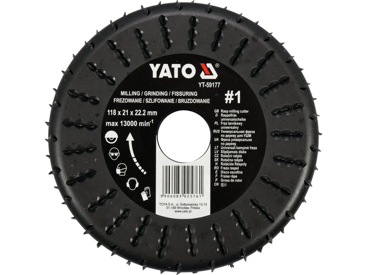 Volledige Raspsnijder Voor Hout 118MM