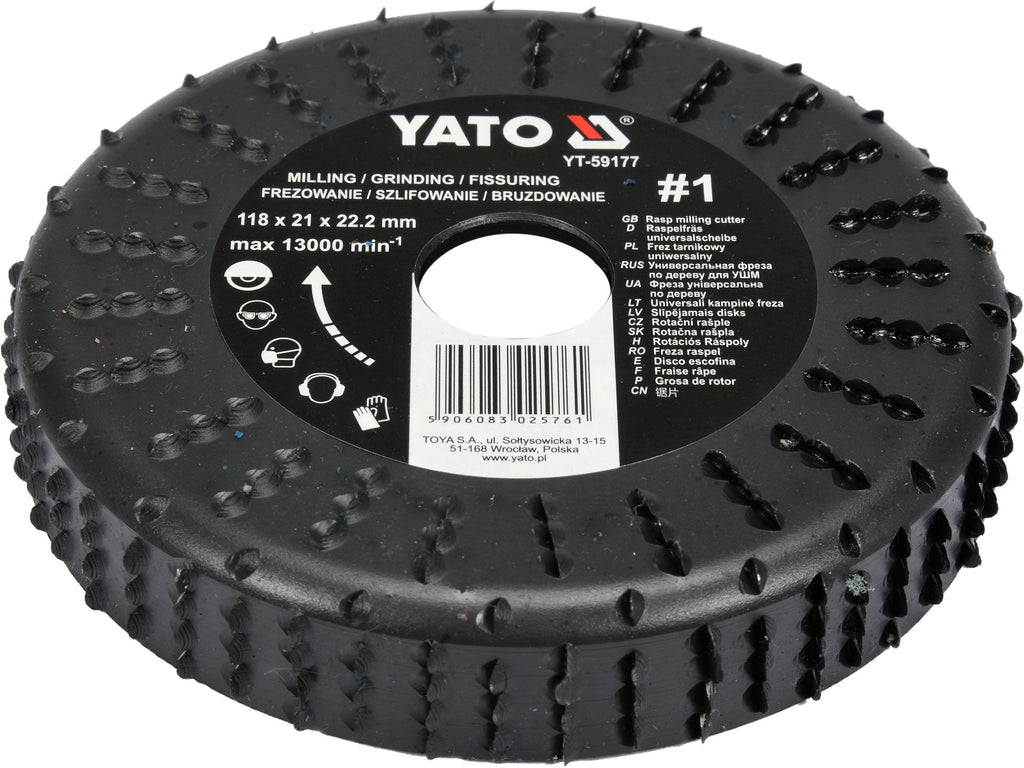 Volledige Raspsnijder Voor Hout 118MM