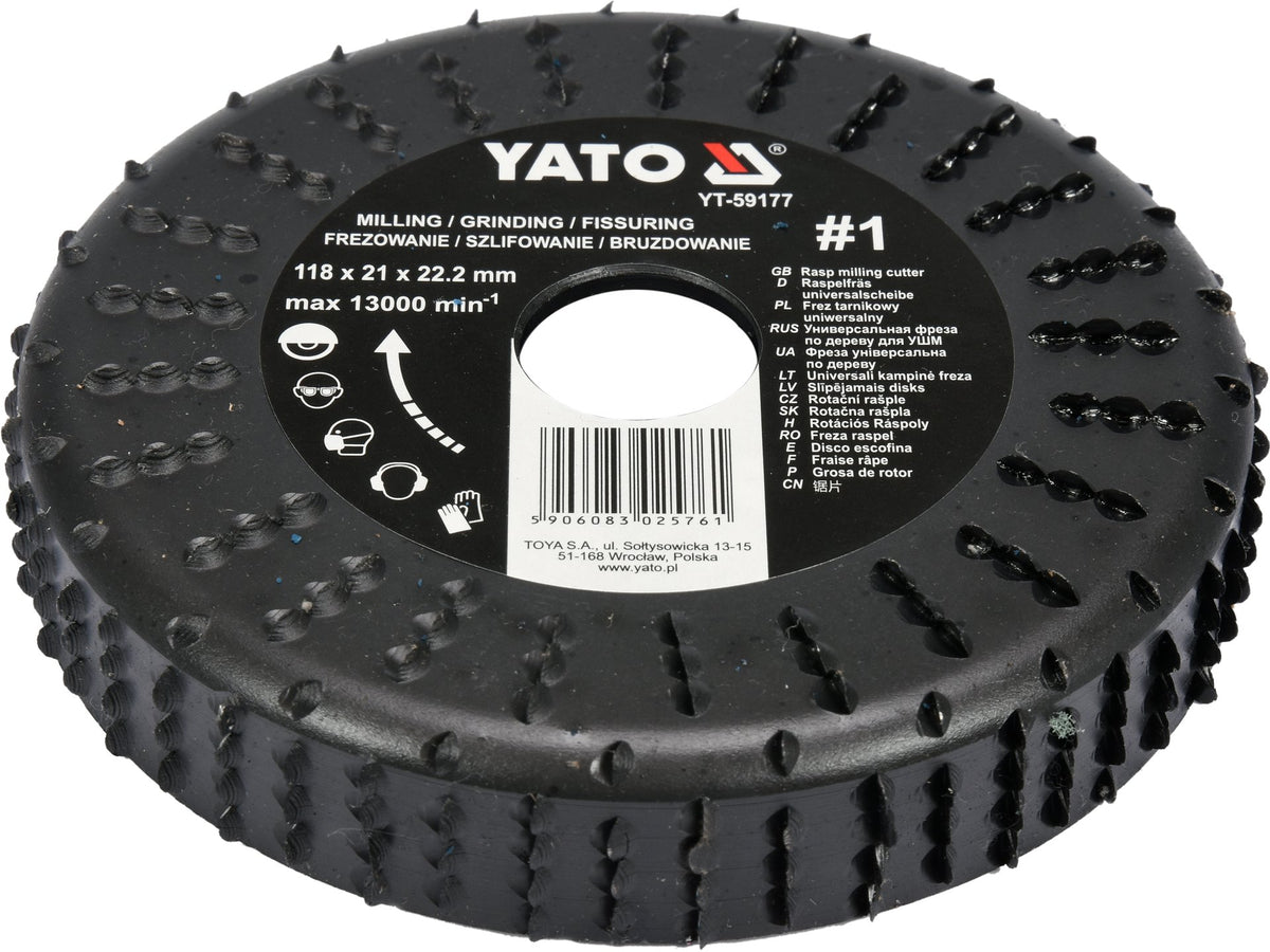 Volledige Raspsnijder Voor Hout 118MM