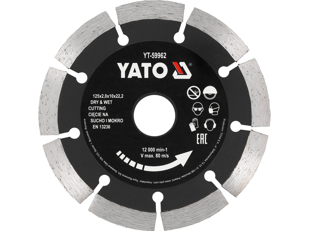125MM Gesegmenteerde Diamantschijf Met Hoog Segment
