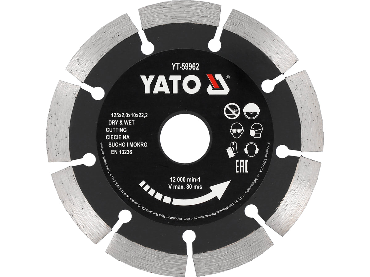 125MM Gesegmenteerde Diamantschijf Met Hoog Segment