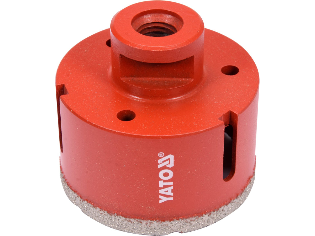 Diamantstenenboor 68MM, Voor Droog Boren Met Een Haakse Slijper