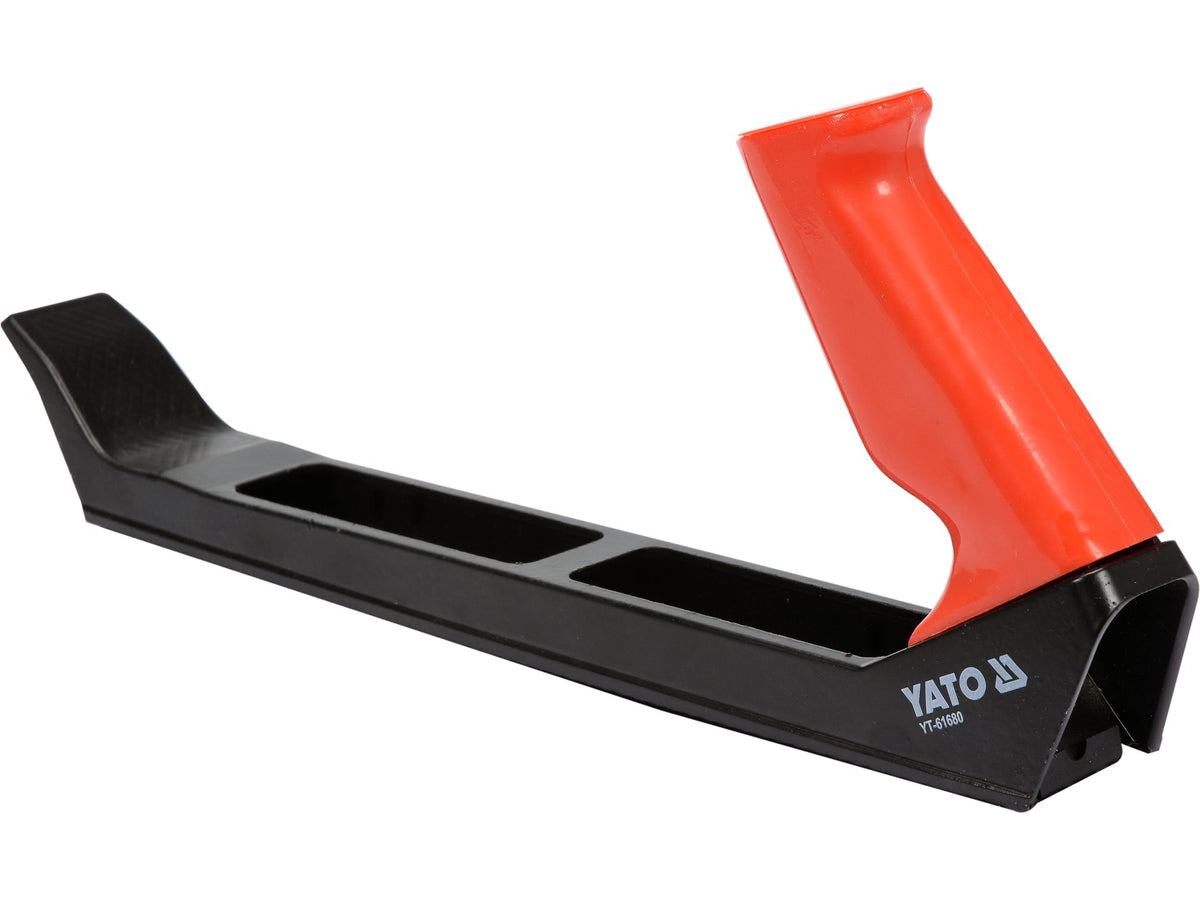 Platte Gipsrasp Met Vervangbaar Mes - 250 Mm. Lichaam Gemaakt Van Aluminium.