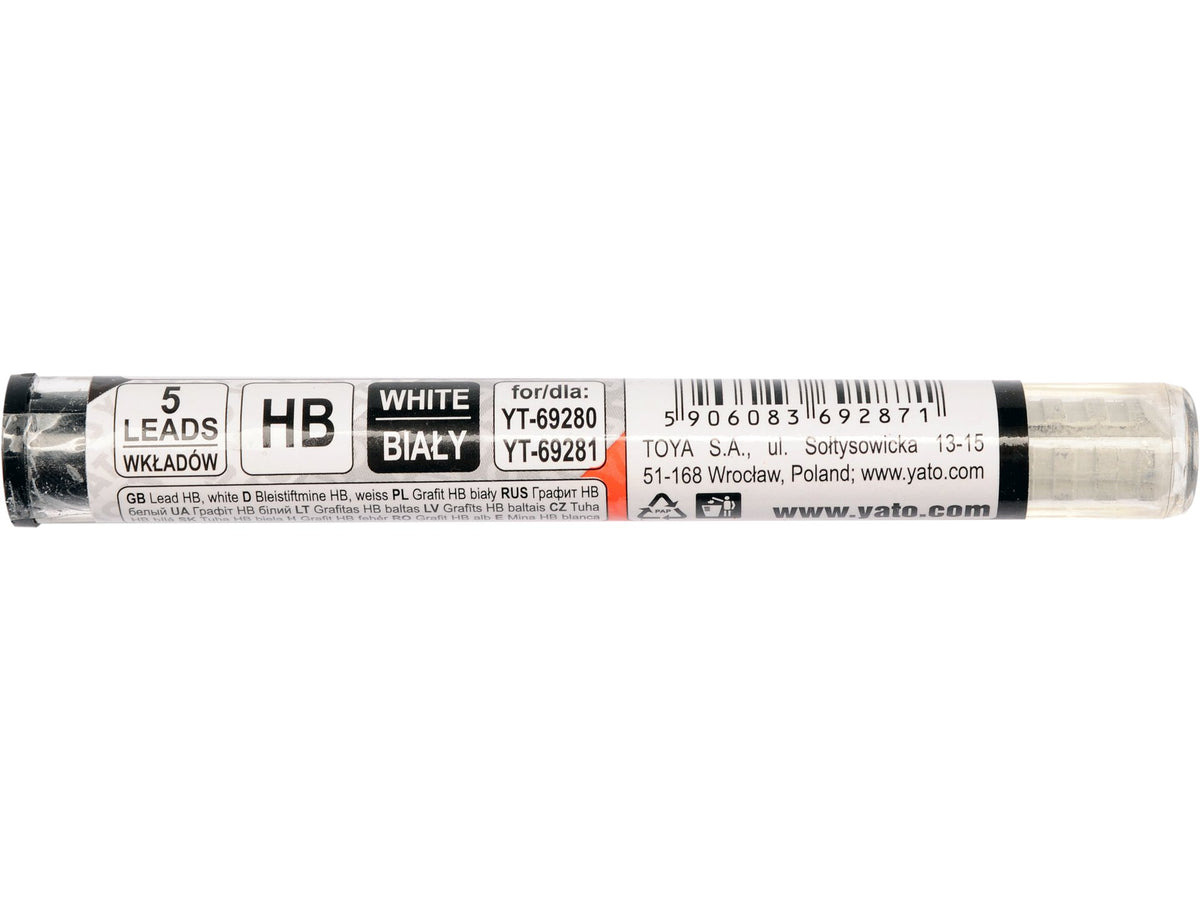 Grafiet Hb Wit /5ST/