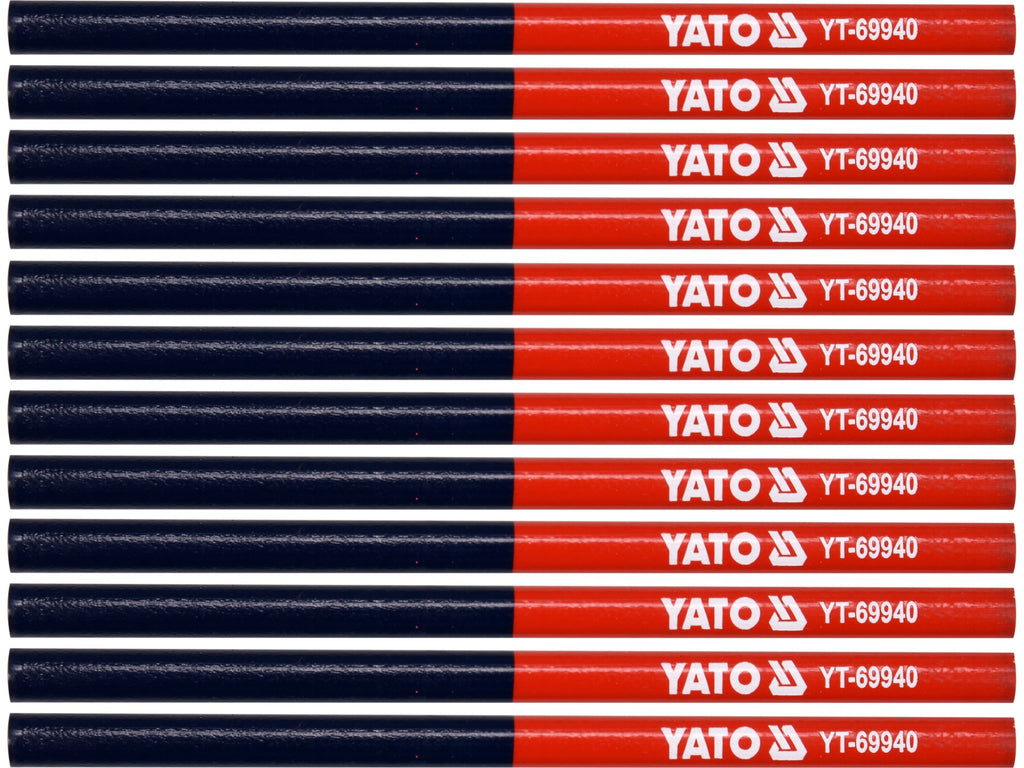 Technisch Potlood Rood En Blauw Opk 12 St
