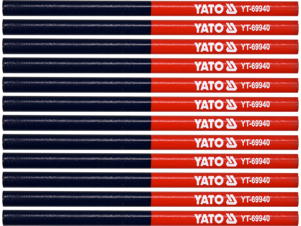 Technisch Potlood Rood En Blauw Opk 12 St