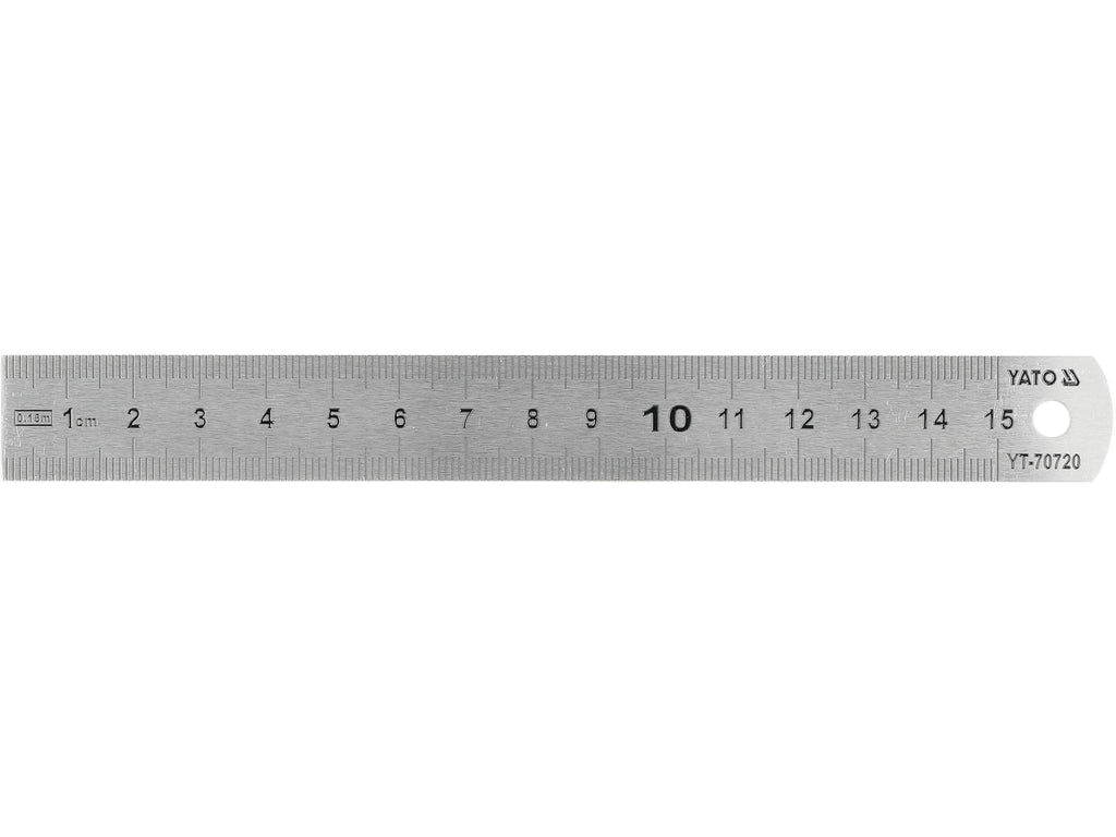 Roestvrij Stalen Meetregel 150MM