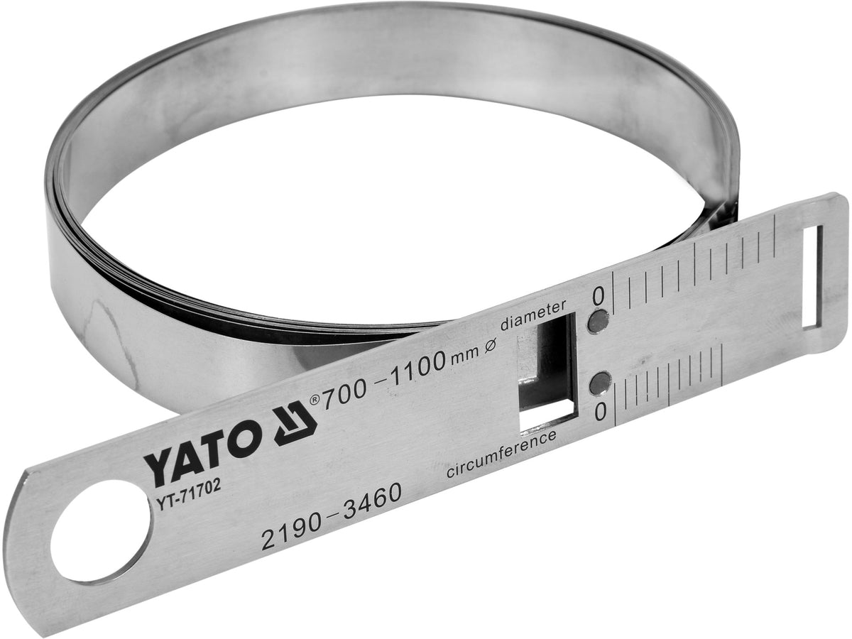 Stalen Band Voor Het Meten Van Diameter En Omtrek 2190-3460/0,1 Mm, Roestvrij