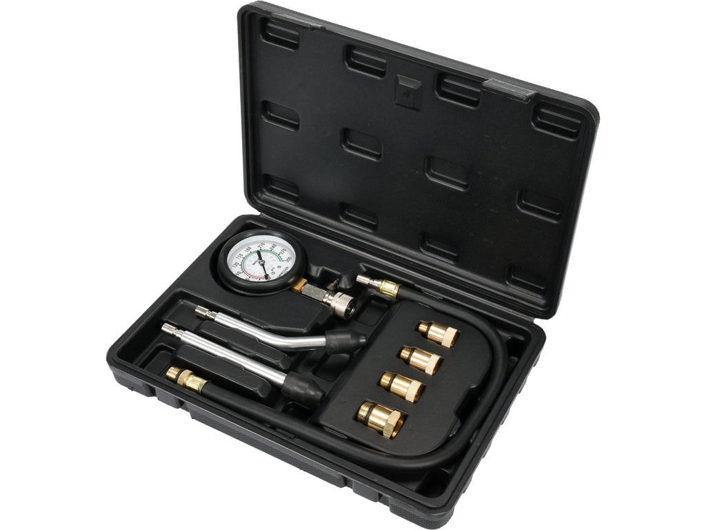 Compressiemanchet Voor Benzinemotoren 8 Onderdelen Inclusief Adapters.