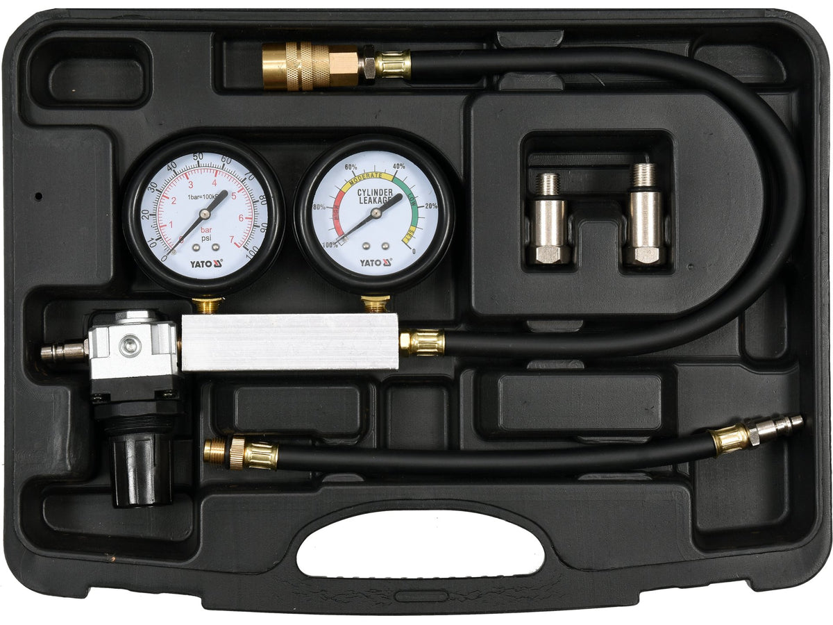 Cilinderlekheidsmetingset. Bevat 4 Items