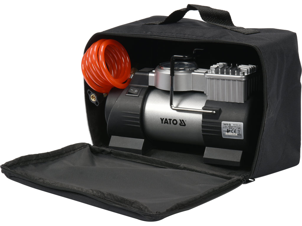 Autocompressor Met Led-Lamp, 12V 180W