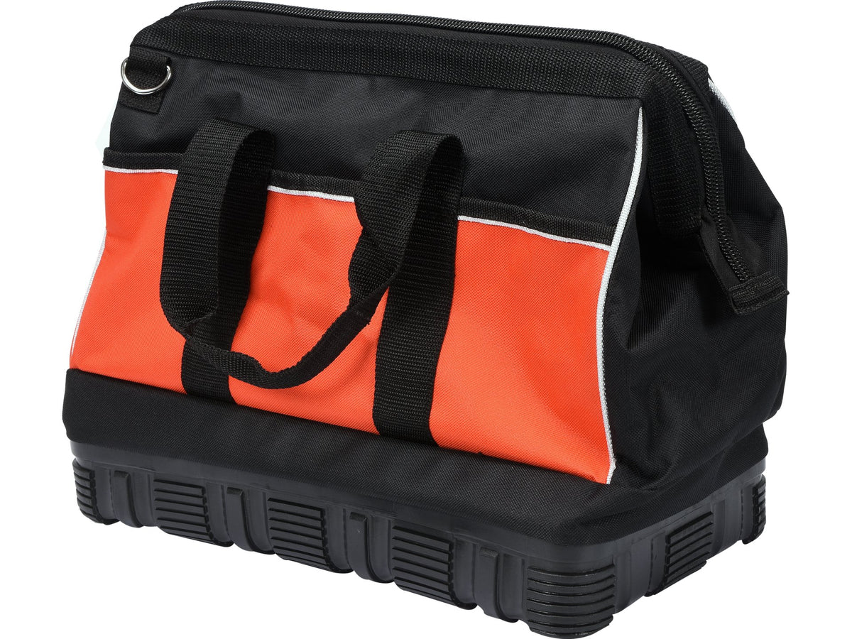 Gereedschaptas 16'' Met Rubber Bodem, 15 Zakken