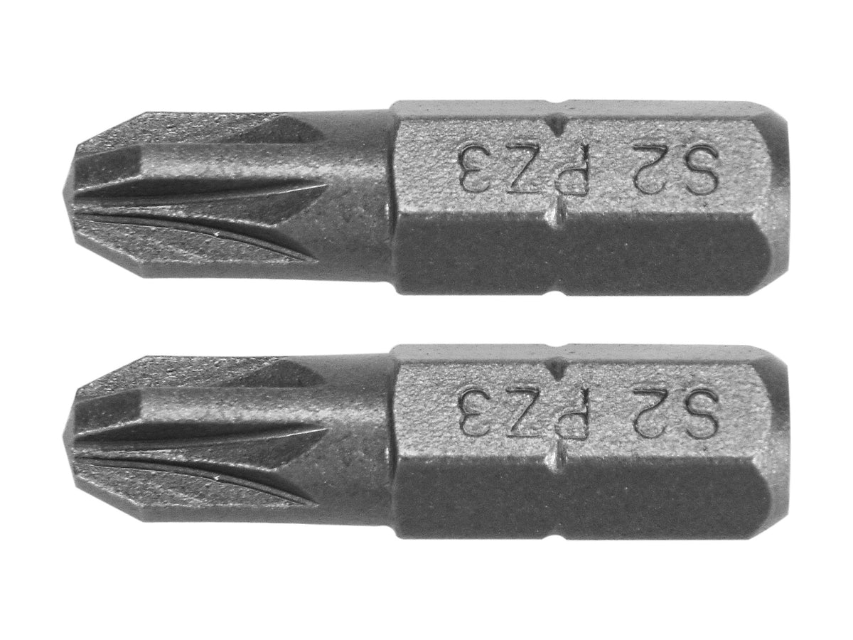 Bits 1/4''X25MM PZ3 2 St
