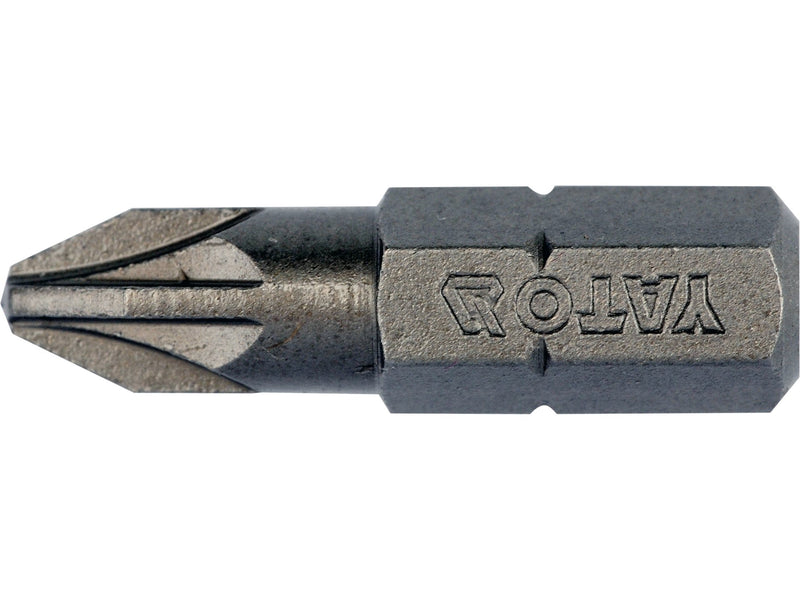 Bits 1/4''X25MM PZ2 10 St
