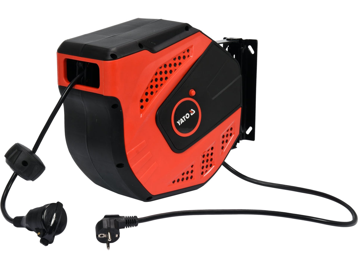 Elektrisch Verlengsnoer Op Automatische Reel 20M+1M