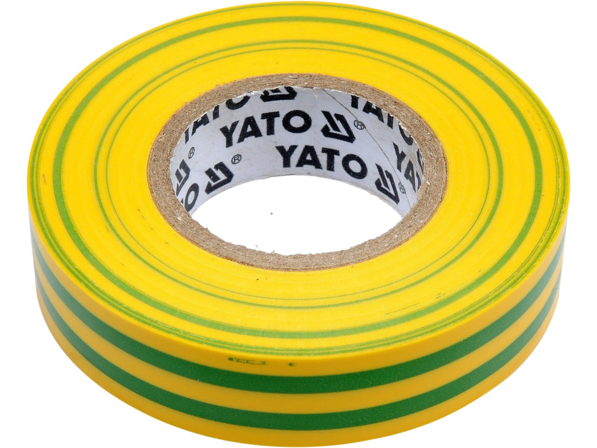 Elektrische Isolatieband 15MMX20MX0,13MM, Geel-Groen