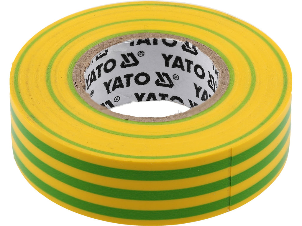 Elektrische Isolatieband 19MMX20MX0,13MM, Geel-Groen