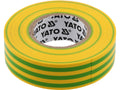 Elektrische Isolatieband 19MMX20MX0,13MM, Geel-Groen