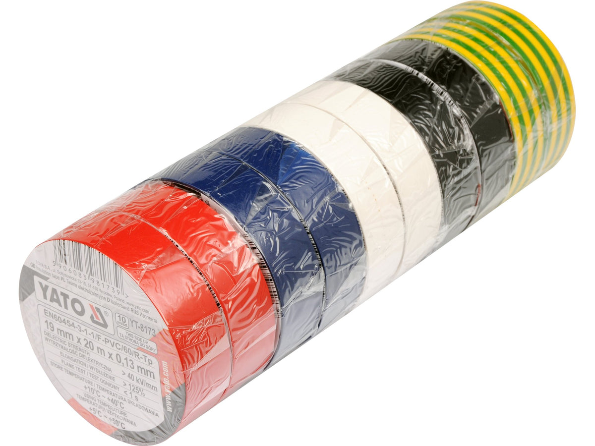 Isolatiebanden 19MMX20MX0,13MM, Mix Van Kleuren, Set Van 10 Stuks.